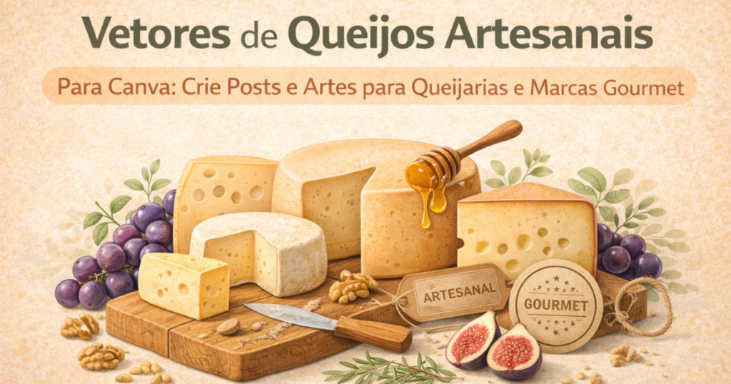 Vetores de Queijos Artesanais